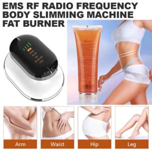 EMS RF Radio Frequency Body Slimming Machine Fat Burner Slim Shaping Device LED Light Therapy Lose Weight Cellulite Massager