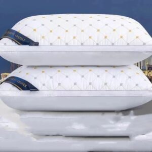 Polyester Pillow Insert for Adults – Hotel & Home Use, Soft White Rectangular Bedding Core, Durable Pillow for Dorm & Household