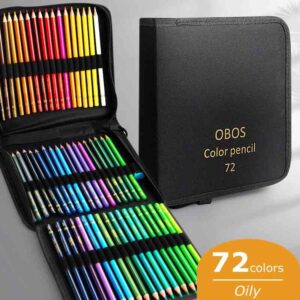 48/72/120/200 Pcs Colored Pencils Set Watercolor Drawing Pencils with Cases Professional Drawing Sketching Art Supplies