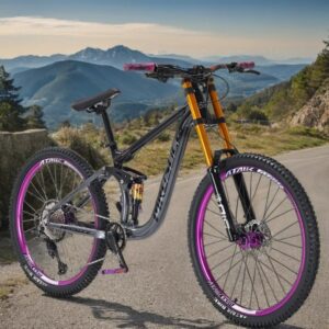 downhill bike dual shock absorption2