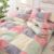 Quilt Cover1.5×2.0m Student Dormitory Single Duvet Cover Double Duvet Single Child 1.1m Lattice Plant Floral Geometric Pattern
